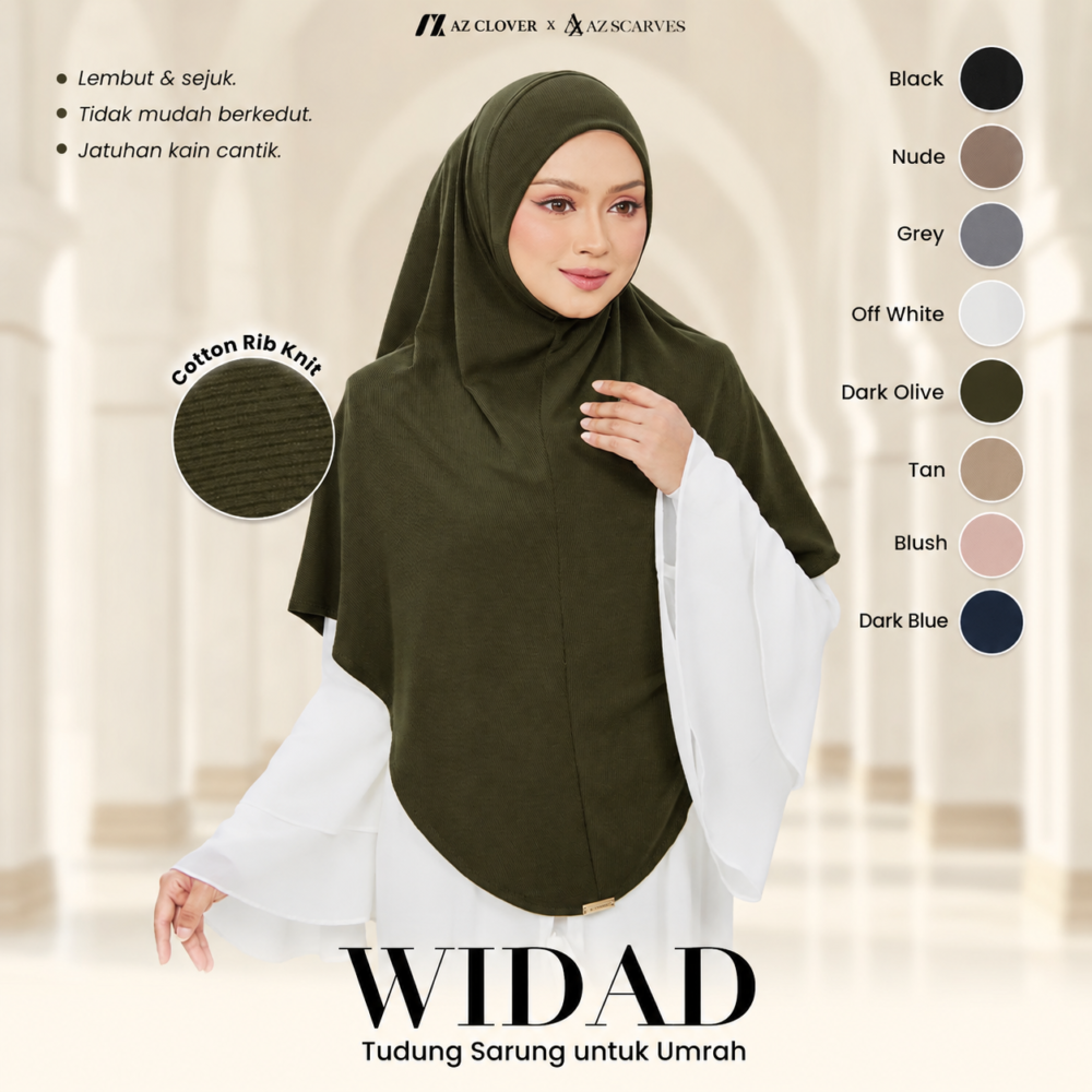 TUDUNG UMRAH WIDAD
