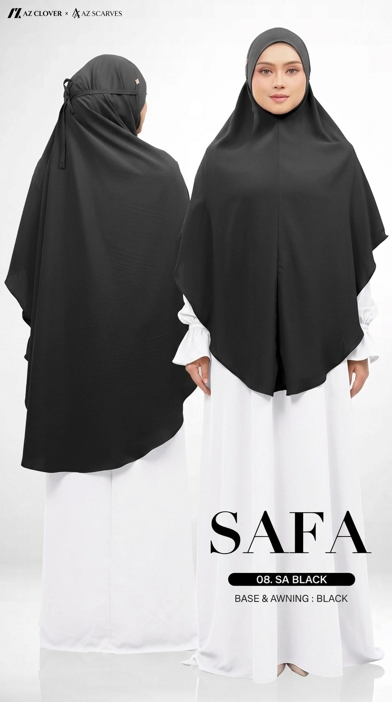 JILBAB 08 SA BLACK
