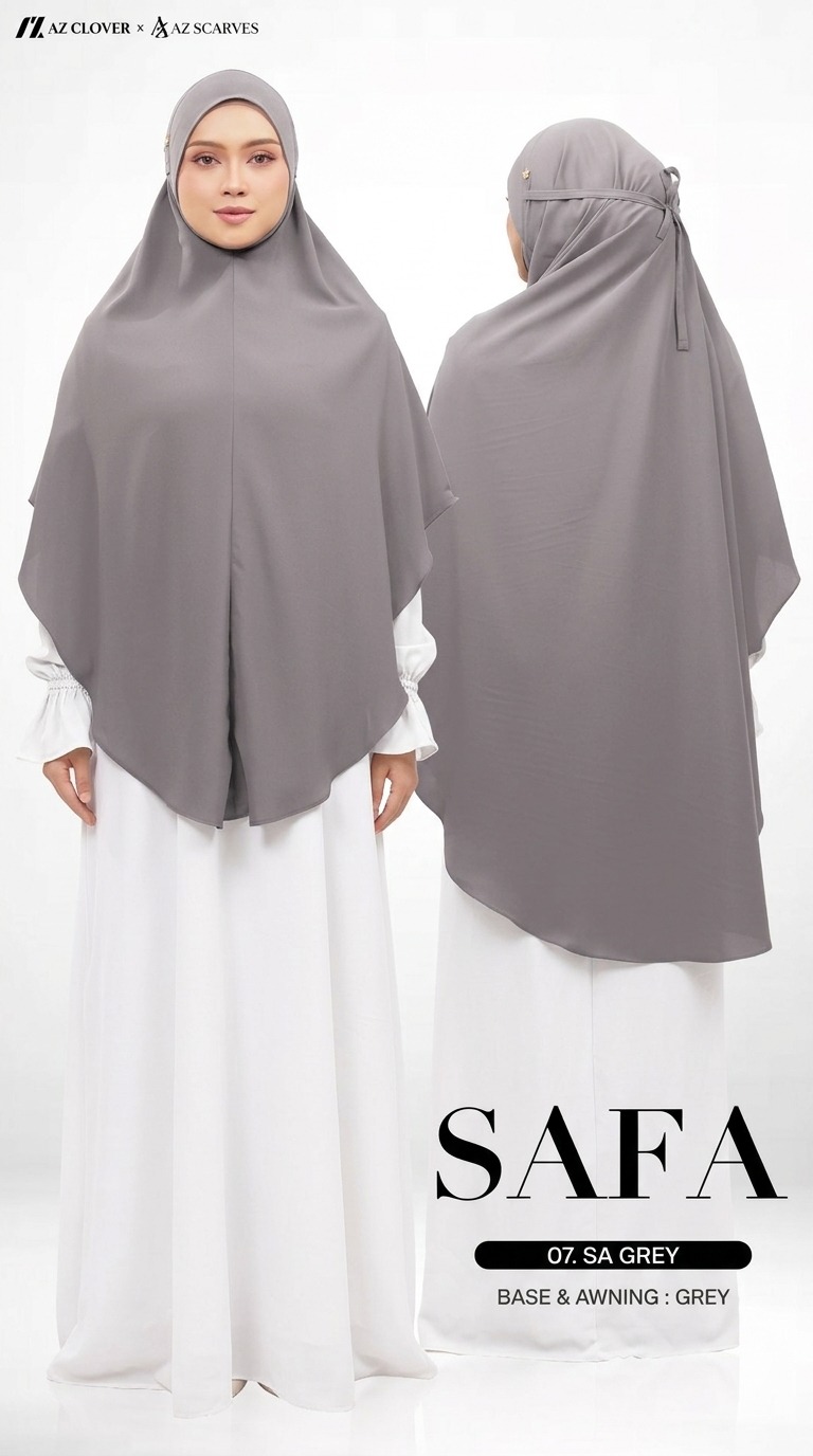 JILBAB 07 SA GREY