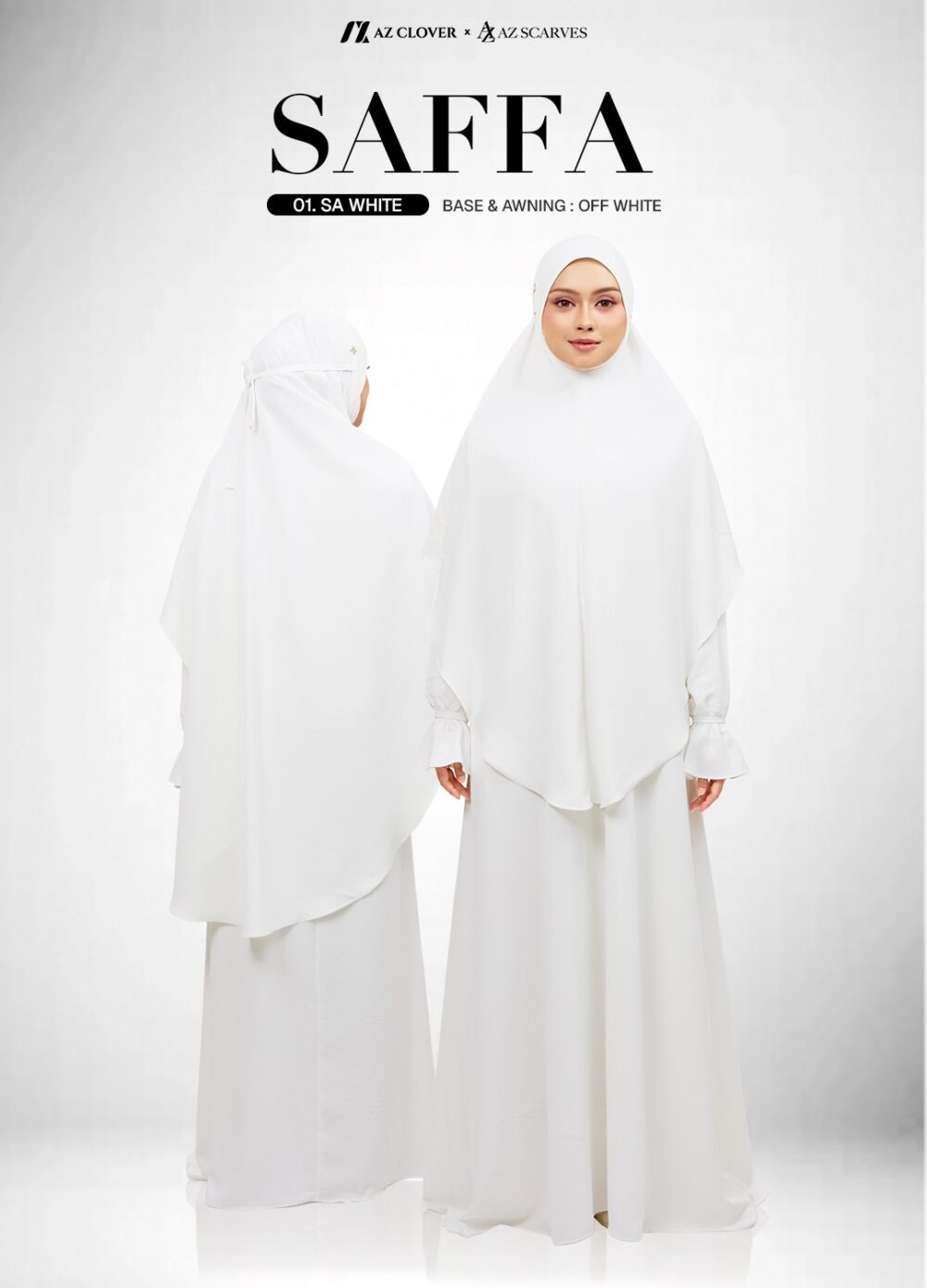 JUBAH 01 SA OFFWHITE – SAIZ 1